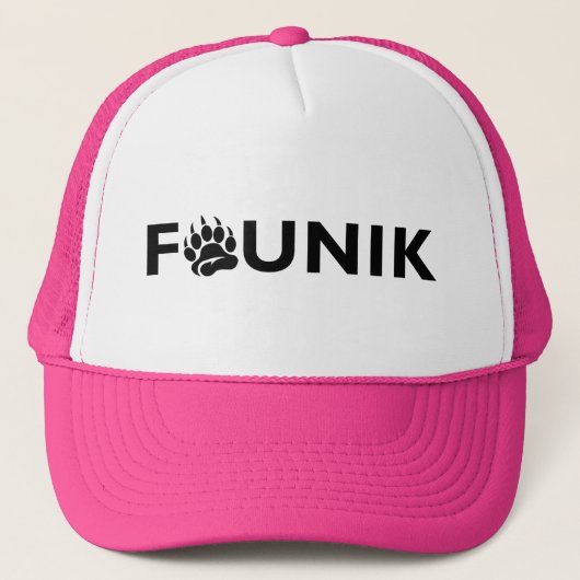 Casquette Faunik Girly Trucker Pet (Voorkant)