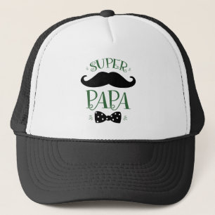 Casquette Fest Pères - Super Papa Trucker Pet