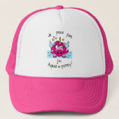 Casquette "Licorne, Aquaponey" Trucker Pet (Voorkant)