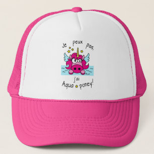 Casquette "Licorne, Aquaponey" Trucker Pet