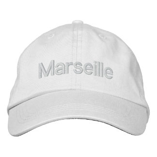 Casquette Marseille Geborduurde Pet