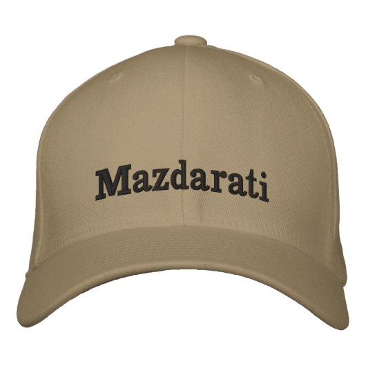 Casquette Mazdarati Geborduurde Pet (Voorkant)