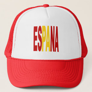 casquette trucker blanc rouge ESPANA Pet