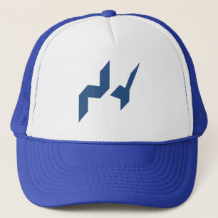 casquette trucker blanc royal NEW YORK Pet