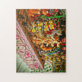 Cass Co., Michigan fair market folk festival Legpuzzel (Verticaal)