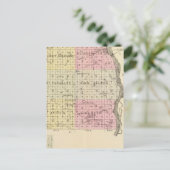 Cass County, Nebraska Briefkaart (Staand voorkant)