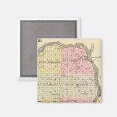 Cass County, Nebraska Magneet (Voorkant / Achterkant)