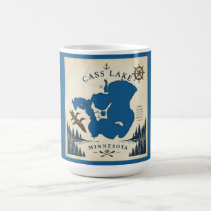 Cass Lake, Minnesota Vakantiehuis & Cadeaus Koffiemok