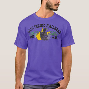 Cass Schilderachtig Railroad Cass West Virginia T-shirt