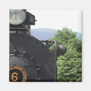 Cass Schilderachtig Railroad Magnet