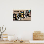 Cassadaga Briefkaart Poster (Keuken)