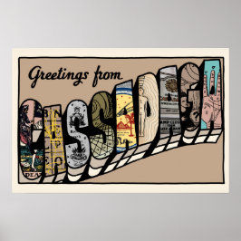 Cassadaga Briefkaart Poster