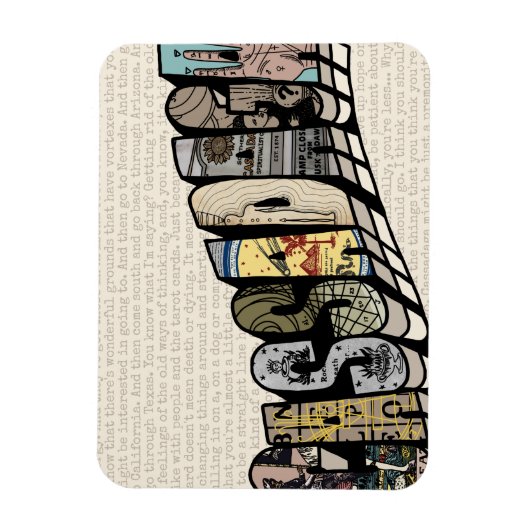 Cassadaga Clairaudience Flexible Magnet Magneet (Verticaal)