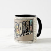 Cassadaga Clairaudience lyrische mok (Voorkant rechts)