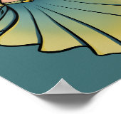 Cassandra Belly Dancer Goddess Veil Art Poster (Hoek)