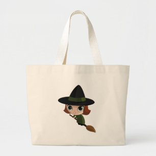 Cassandra de heks grote tote bag