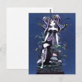 Cassandra Flower Fairy Briefkaart (Voorkant / Achterkant)