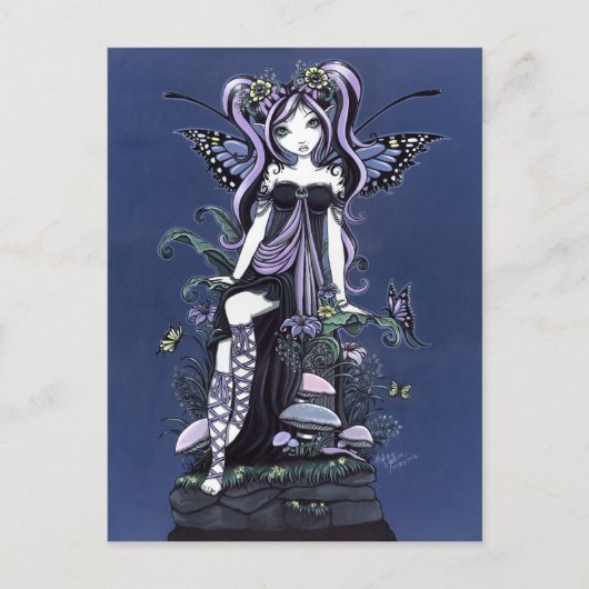 Cassandra Flower Fairy Briefkaart (Voorkant)