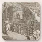 Cassandra Foretells the Trojans their Fate en is Bier Onderzetter (Voorkant)