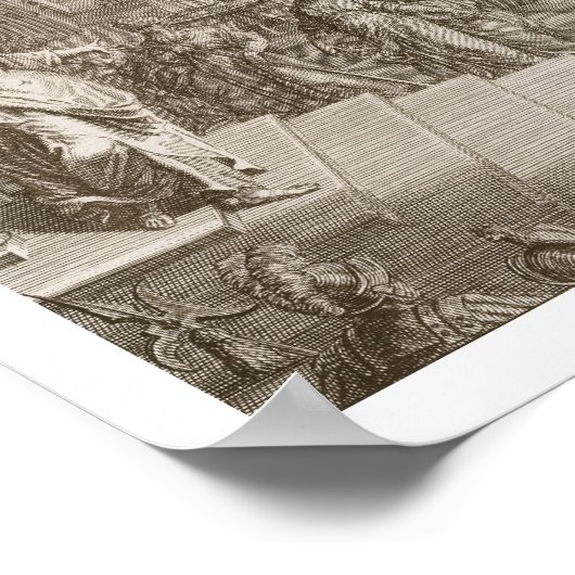 Cassandra Foretells the Trojans their Fate en is Poster (Hoek)