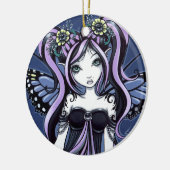 "Cassandra" Gothic Tattoo Flower Fairy Ornament (Links)
