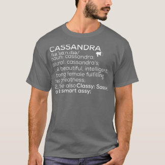 Cassandra Naam Cassandra Definitie Cassandra Fema T-shirt