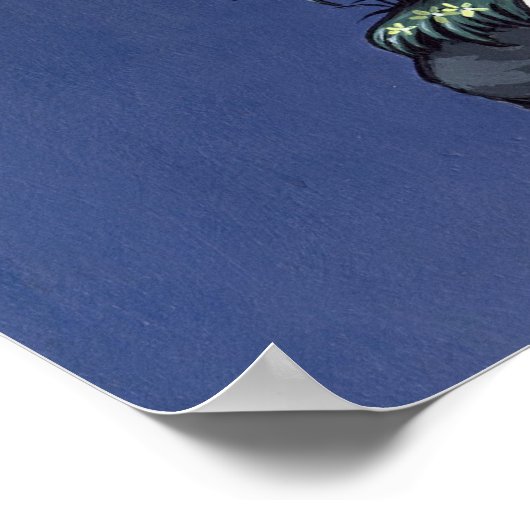 Cassandra — paddenstoel — Poster van het laffiavir (Hoek)