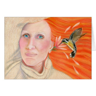 Cassandra's Hummingbird Card