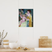 Cassat - moeder en kind 2 poster (Keuken)