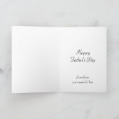 Cassat's portret; vader en zoon kaart (Binnen)