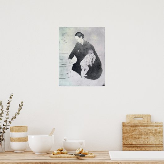 Cassatt - Bad Poster (Keuken)