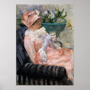 Cassatt - Beker van Tea Poster