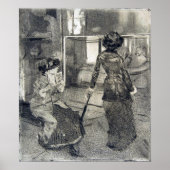 Cassatt - bij Louvre Poster (Voorkant)