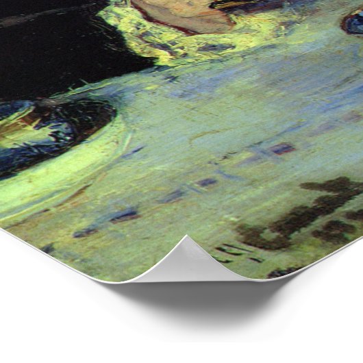 Cassatt - dame bij Tea Table 1885 Poster (Hoek)