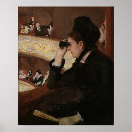 Cassatt - in Loge Poster (Voorkant)