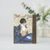 Cassatt is de brief briefkaart (Staand voorkant)