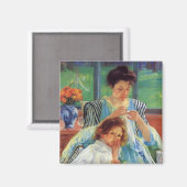 Cassatt: Jonge Moeder Magneet (Voorkant / Achterkant)