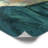 Cassatt - jonge vrouw in groene buitenwijken van S Poster (Hoek)