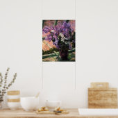 Cassatt - Lilacs in Venster 1880 Poster (Keuken)