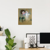 Cassatt - Moeder en Kind Poster (Thuiskantoor)