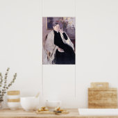 Cassatt - Mrs Robert S. Cassatt Artist's moeder Poster (Keuken)
