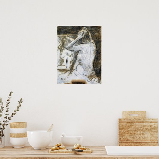 Cassatt - onderzoek naar coiffure poster (Keuken)