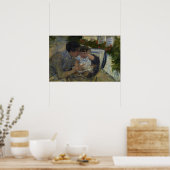 Cassatt - Susan Comforting Baby Poster (Keuken)