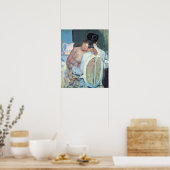 Cassatt - Vrouw zittend met kind in haar armen Poster (Keuken)