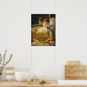 Cassatt - Woman With Fan Poster (Keuken)