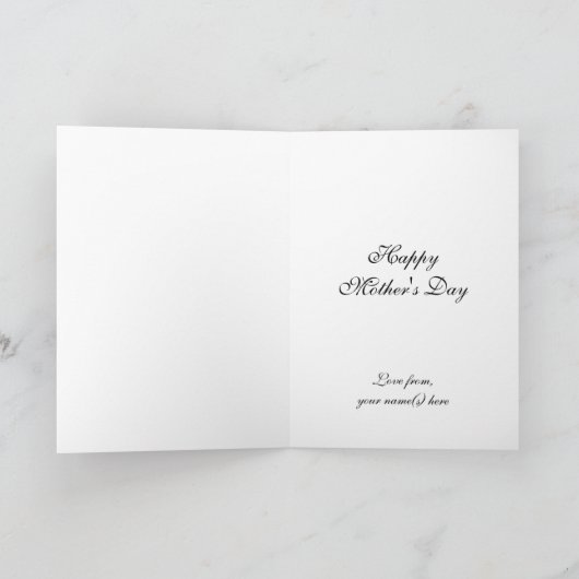 Cassatts kopje thee kaart (Binnen)