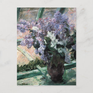 Cassatt's "Lilacs in a Window" Briefkaart