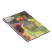 Cassatt's Lydia Leaning op haar armen Notitieboek (Rechterzijde)