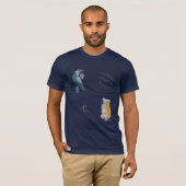 Cassava T Shirten Wijnbar Dieren T-shirt (Voorkant volledig)