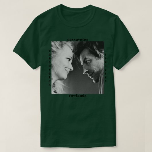 Cassavetes en Rowlands T-shirt (Design voorkant)